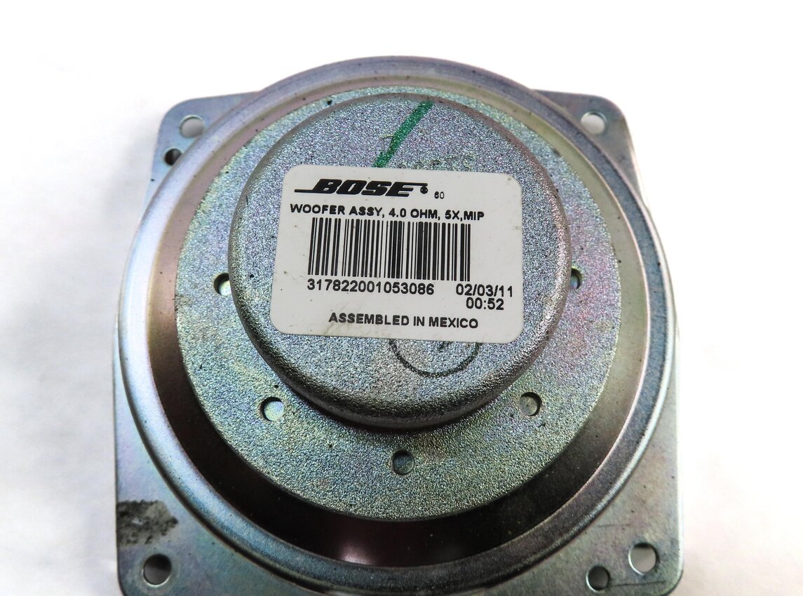 Thumbnail 3: 2012 AUDI A7 (C7 4G8) FRONT RIGHT PASSENGER DOOR BOSE SUBWOOFER WOOFER SPEAKER