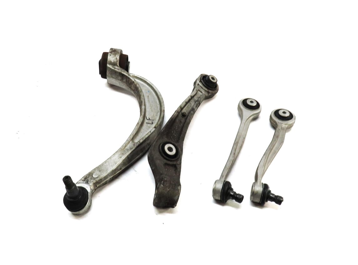 2009-2017 AUDI Q5 (8R) FRONT LEFT DRIVER SIDE FORWARD REARWARD CONTROL ARM SET 4