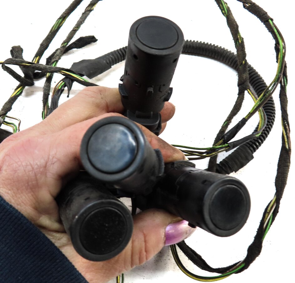 Thumbnail 4: 2006 LAND RANGE ROVER (L322) REAR PARK ASSIST PDC SENSORT SET4 (BLUE) w/ HARNESS