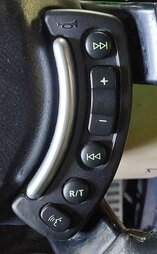 Thumbnail 3: 2003-2009 LAND ROVER RANGE ROVER (L322) HEATED STEERING WHEEL SWITCH BUTTON SET2