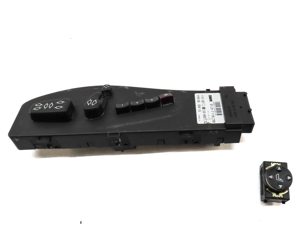 Thumbnail 2: 2006 LAND RANGE ROVER (L322) FRONT LEFT DRIVER SEAT MEMORY ADJUST SWITCH SET 2
