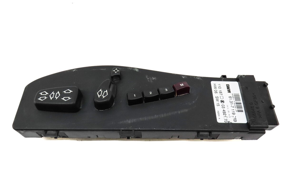 Thumbnail 5: 2006 LAND RANGE ROVER (L322) FRONT LEFT DRIVER SEAT MEMORY ADJUST SWITCH SET 2