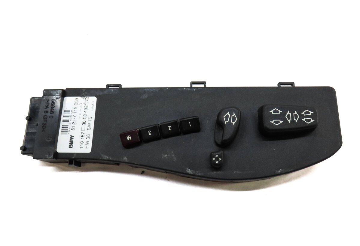 Thumbnail 6: 2006 LAND RANGE ROVER (L322) FRONT LEFT DRIVER SEAT MEMORY ADJUST SWITCH SET 2