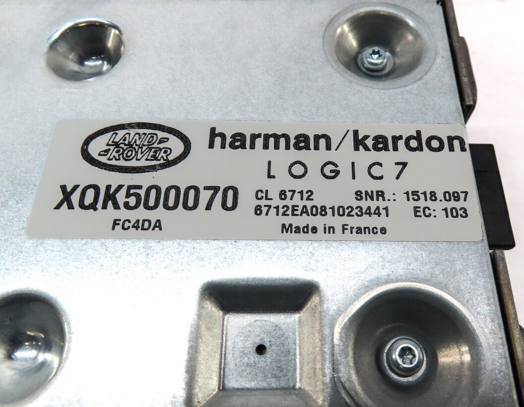 Thumbnail 4: 2005-2009 RANGE ROVER (L322) HARMAN KARDON LOGIC-7 L7 SUB SUBWOOFER AMPLIFIER