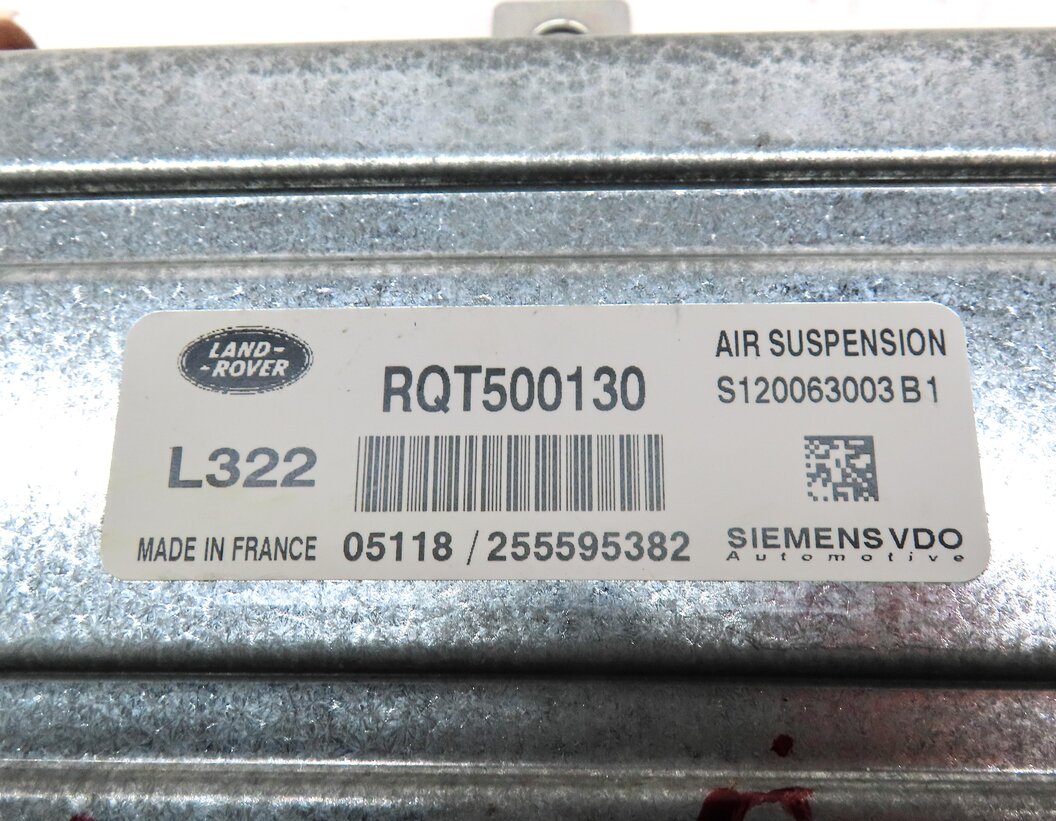 Thumbnail 4: 2006 LAND RANGE ROVER (L322) AIR SUSPENSION CONTROL MODULE RQT500130