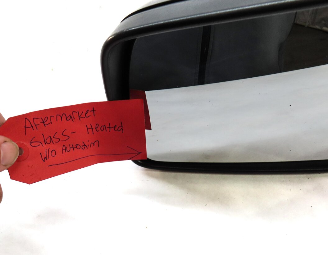 Thumbnail 2: 06-09 RANGE ROVER (L322) LEFT P-FOLD MEMORY AUTODIM HEATED DOOR MIRROR w/ LAMP