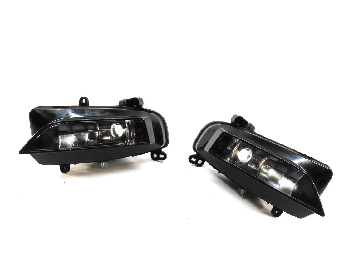 2013-2016 AUDI A4 (B8 8K) FRONT LEFT & RIGHT LOWER FOGLIGHT FOG LIGHT LAMP SET 2