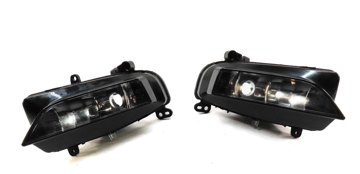 Thumbnail 2: 2013-2016 AUDI A4 (B8 8K) FRONT LEFT & RIGHT LOWER FOGLIGHT FOG LIGHT LAMP SET 2