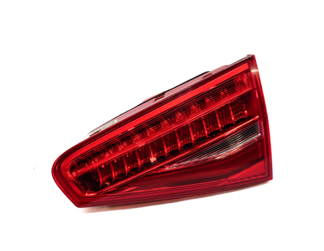 13-16 AUDI A4 S4 B8 8K REAR RIGHT PASSENGER INNER TRUNK TAILLIGHT LIGHT LAMP LED