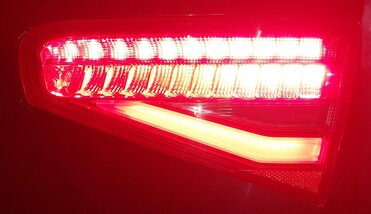 Thumbnail 2: 13-16 AUDI A4 S4 B8 8K REAR RIGHT PASSENGER INNER TRUNK TAILLIGHT LIGHT LAMP LED