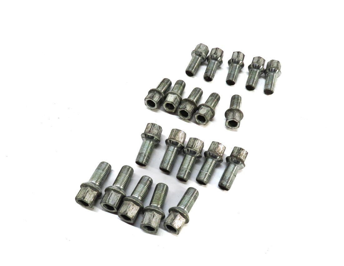 2015 AUDI A4 (B8 8K) FRONT REAR LEFT RIGHT WHEEL LUG NUT SET 20