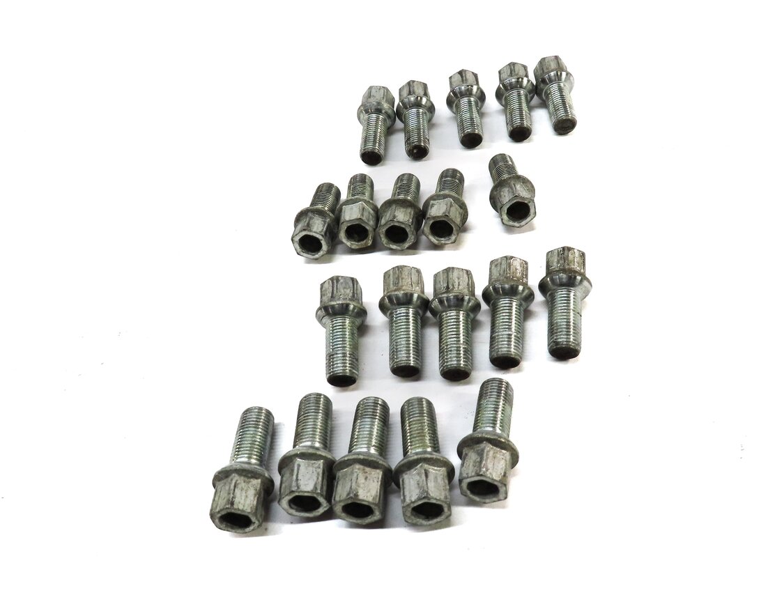 Thumbnail 2: 2015 AUDI A4 (B8 8K) FRONT REAR LEFT RIGHT WHEEL LUG NUT SET 20