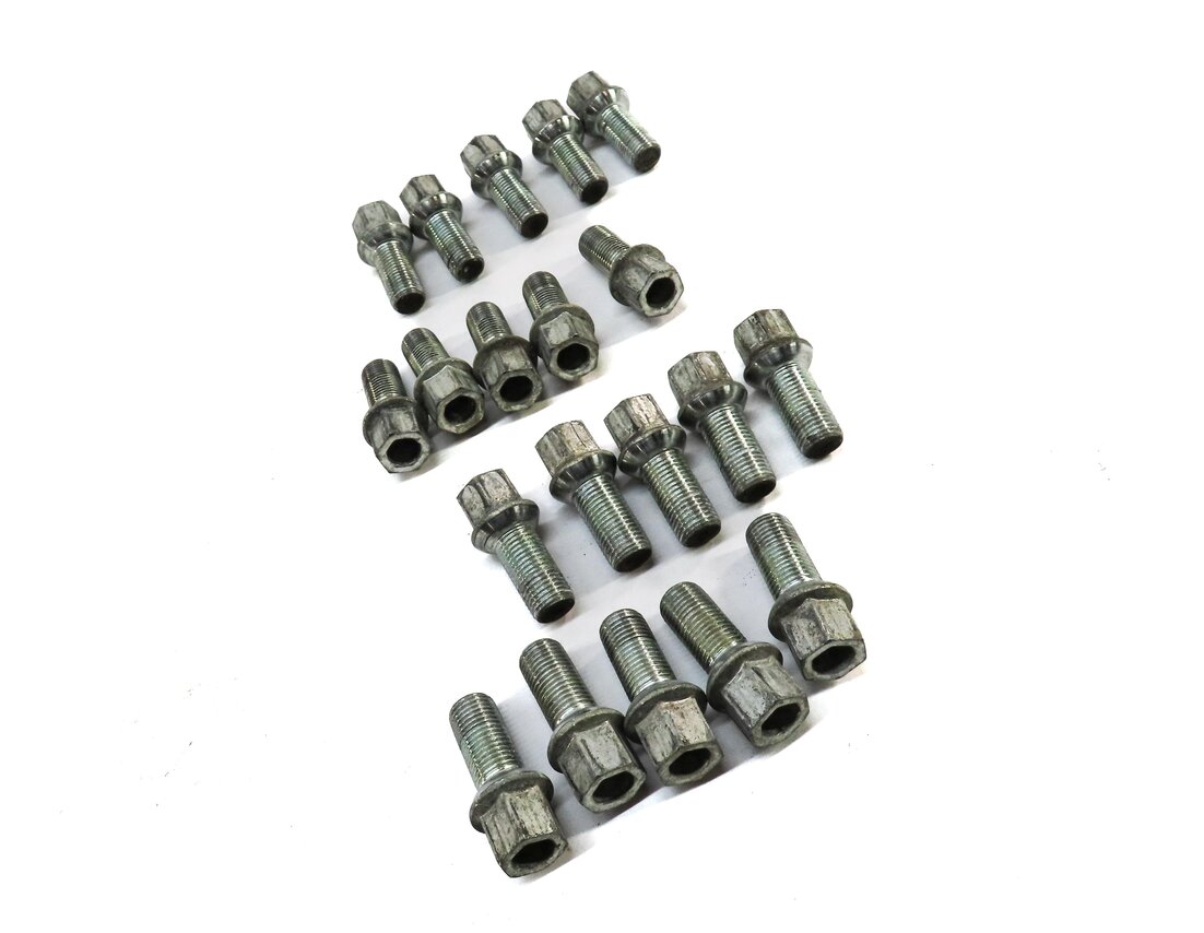 Thumbnail 3: 2015 AUDI A4 (B8 8K) FRONT REAR LEFT RIGHT WHEEL LUG NUT SET 20