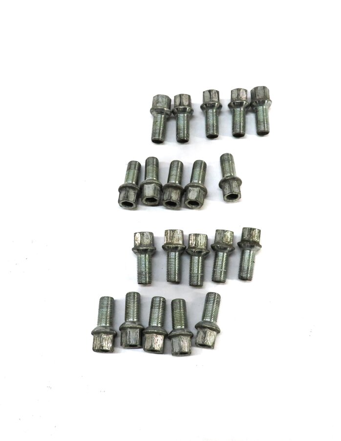 Thumbnail 4: 2015 AUDI A4 (B8 8K) FRONT REAR LEFT RIGHT WHEEL LUG NUT SET 20