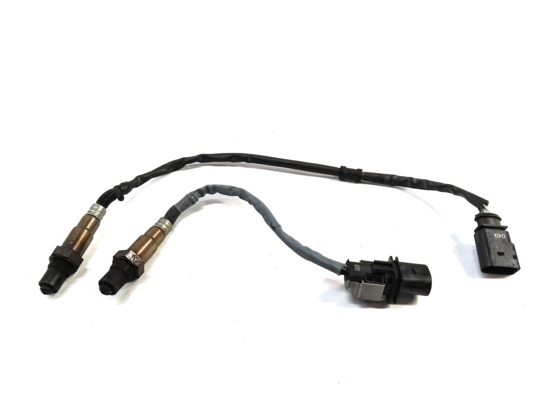Thumbnail 2: 2015 AUDI A4 (B8 8K) 2.0L TURBO CAED ENGINE PRE & POST CAT O2 OXYGEN SENSOR SET2