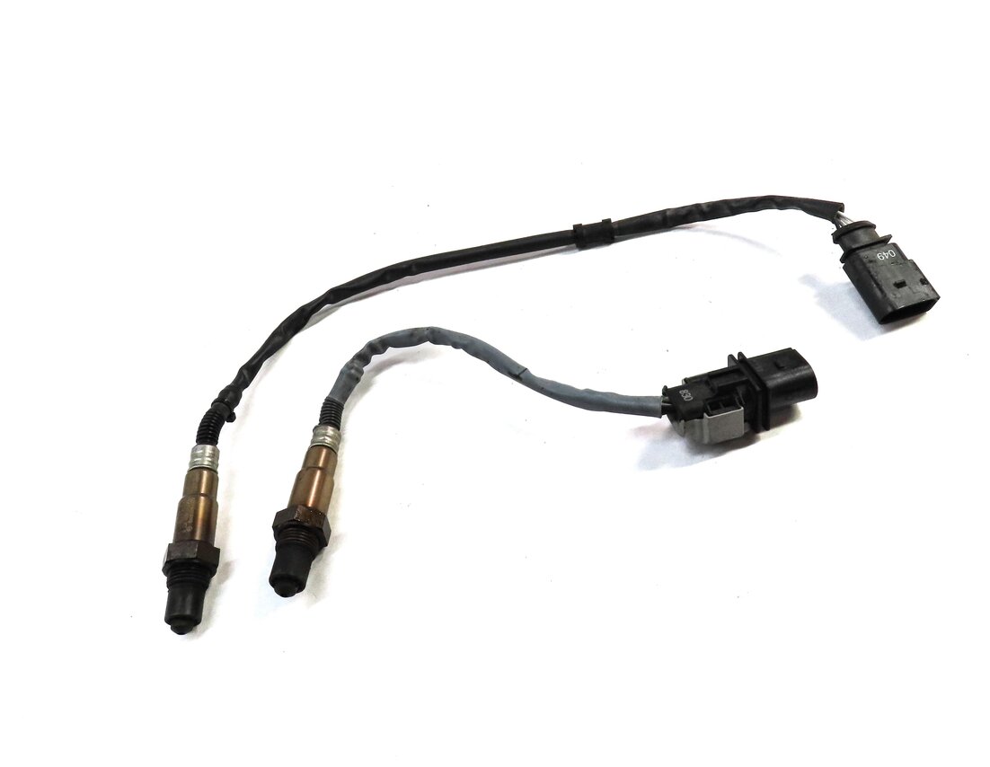 Thumbnail 3: 2015 AUDI A4 (B8 8K) 2.0L TURBO CAED ENGINE PRE & POST CAT O2 OXYGEN SENSOR SET2