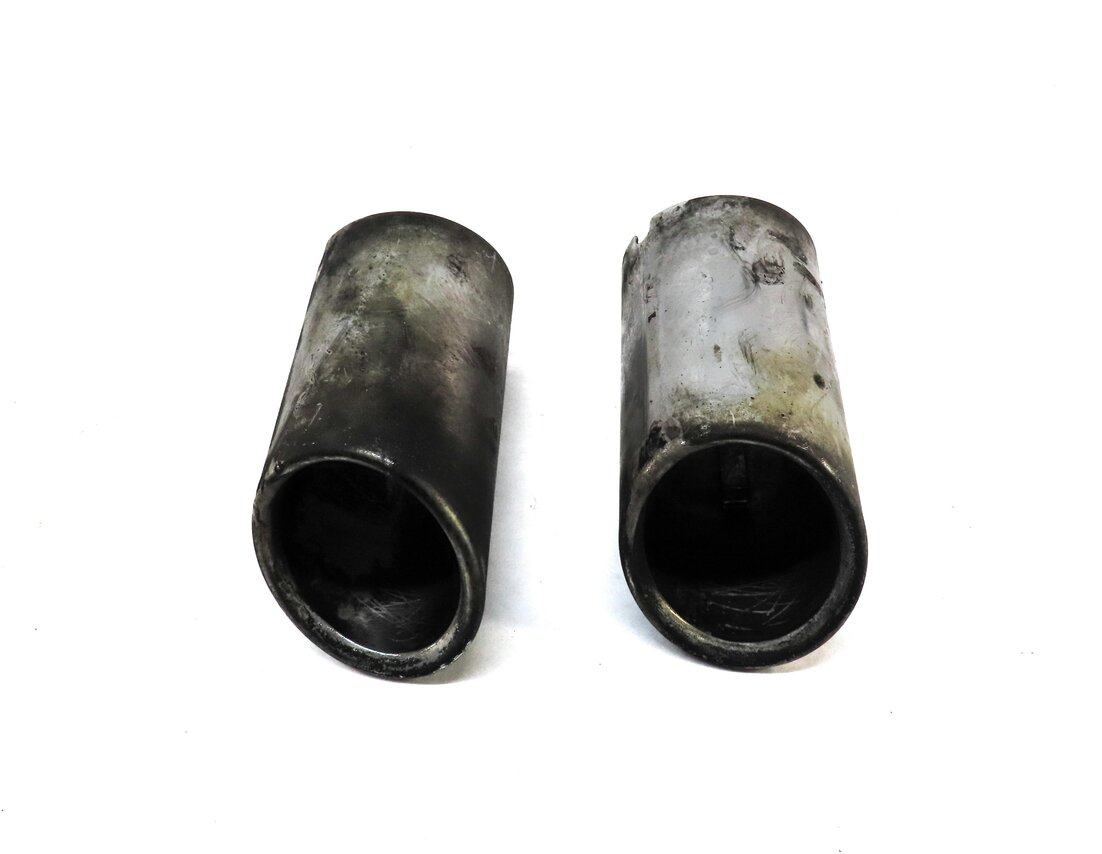 Thumbnail 2: 15 AUDI A4 B8 8K 2.0L TURBO CAED ENGINE REAR LEFT RIGHT EXHAUST MUFFLER TIP SET