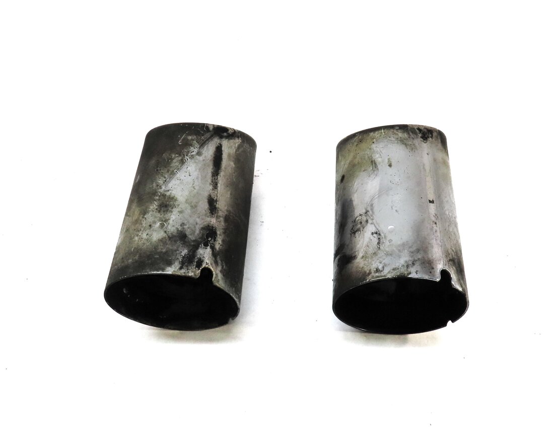 Thumbnail 5: 15 AUDI A4 B8 8K 2.0L TURBO CAED ENGINE REAR LEFT RIGHT EXHAUST MUFFLER TIP SET