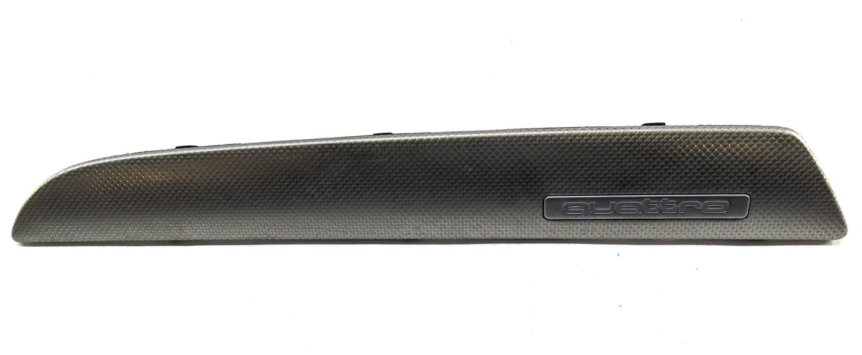 Thumbnail 6: 2015 AUDI A4 B8 FRONT REAR LEFT RIGHT DOOR DASH CONSOLE ALUMINUM TRIGON TRIM SET