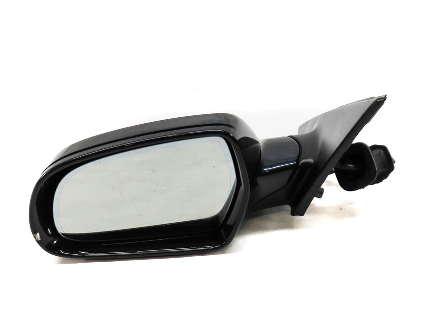 10-16 AUDI A4 (B8 8K) SEDAN WAGON LEFT AUTODIM BLIND SPOT DOOR MIRROR (BLUE)
