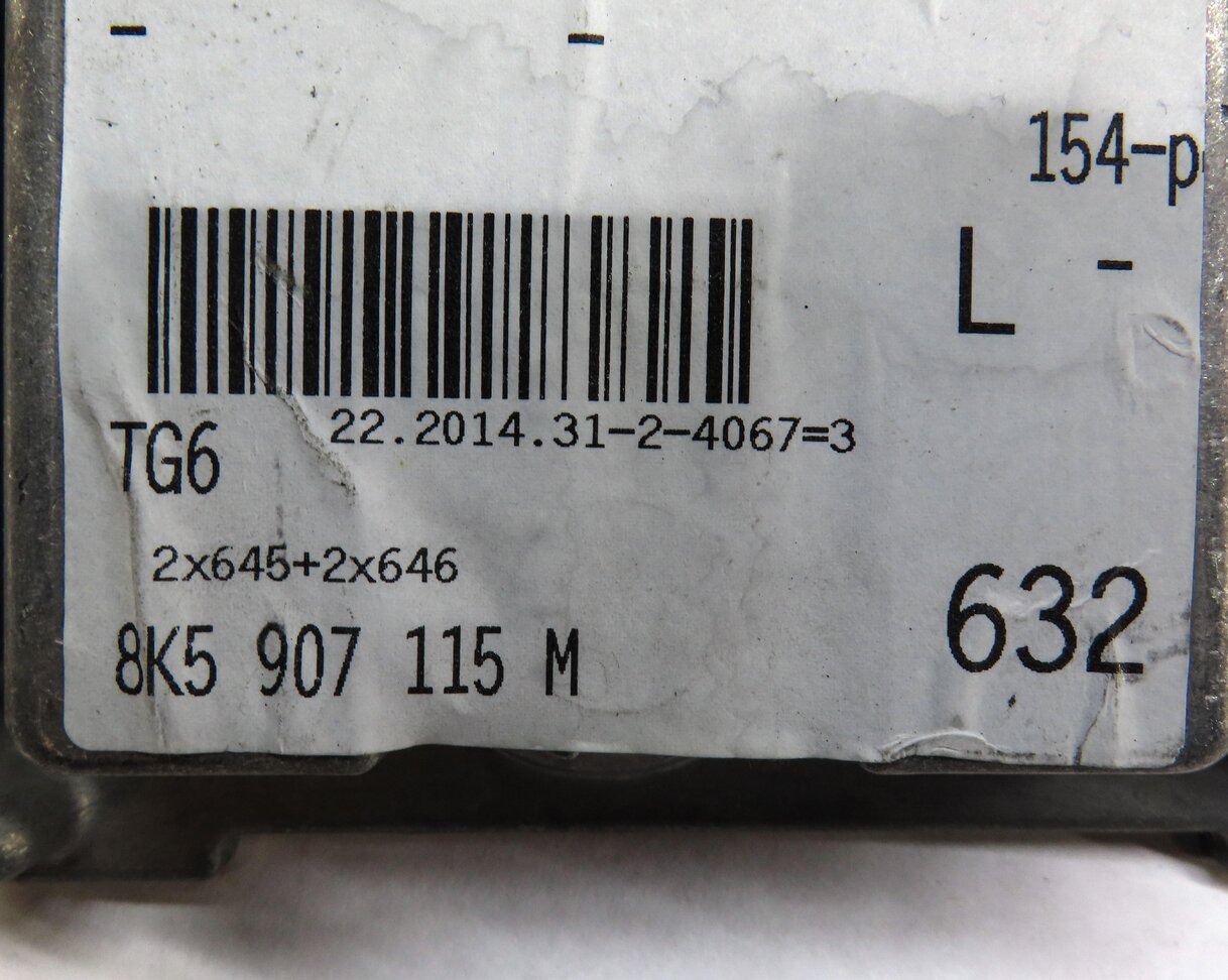 Thumbnail 12: 15 AUDI A4 B8 2.0L TURBO CAED ENGINE BODY SPEEDOMETER IMMOBILIZER MODULE KEY SET