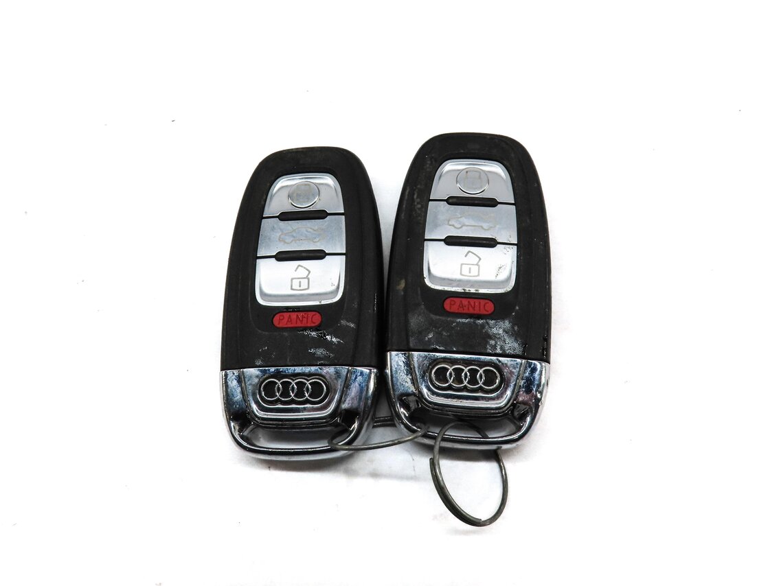 Thumbnail 17: 15 AUDI A4 B8 2.0L TURBO CAED ENGINE BODY SPEEDOMETER IMMOBILIZER MODULE KEY SET