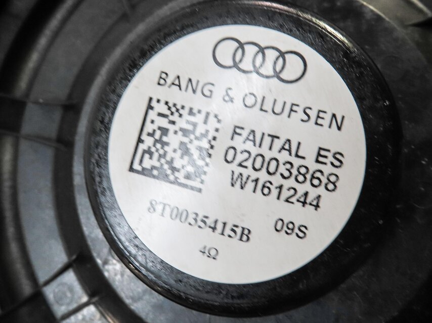 Thumbnail 11: 2015 AUDI S4 (B8 8K) FRONT REAR LEFT RIGHT BANG & OLUFSEN SPEAKER SET 12