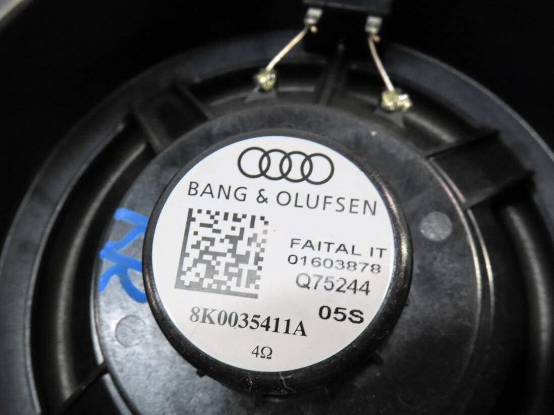 Thumbnail 12: 2015 AUDI S4 (B8 8K) FRONT REAR LEFT RIGHT BANG & OLUFSEN SPEAKER SET 12