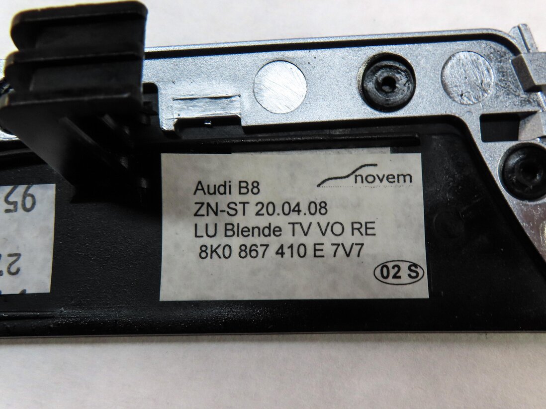 Thumbnail 10: 2015 AUDI S4 B8 8K FRONT REAR LEFT RIGHT DOOR DASH CONSOLE CARBON FIBER TRIM SET