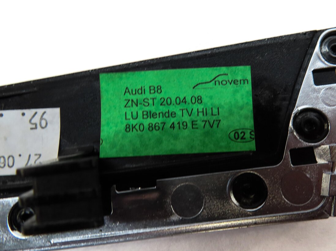 Thumbnail 13: 2015 AUDI S4 B8 8K FRONT REAR LEFT RIGHT DOOR DASH CONSOLE CARBON FIBER TRIM SET