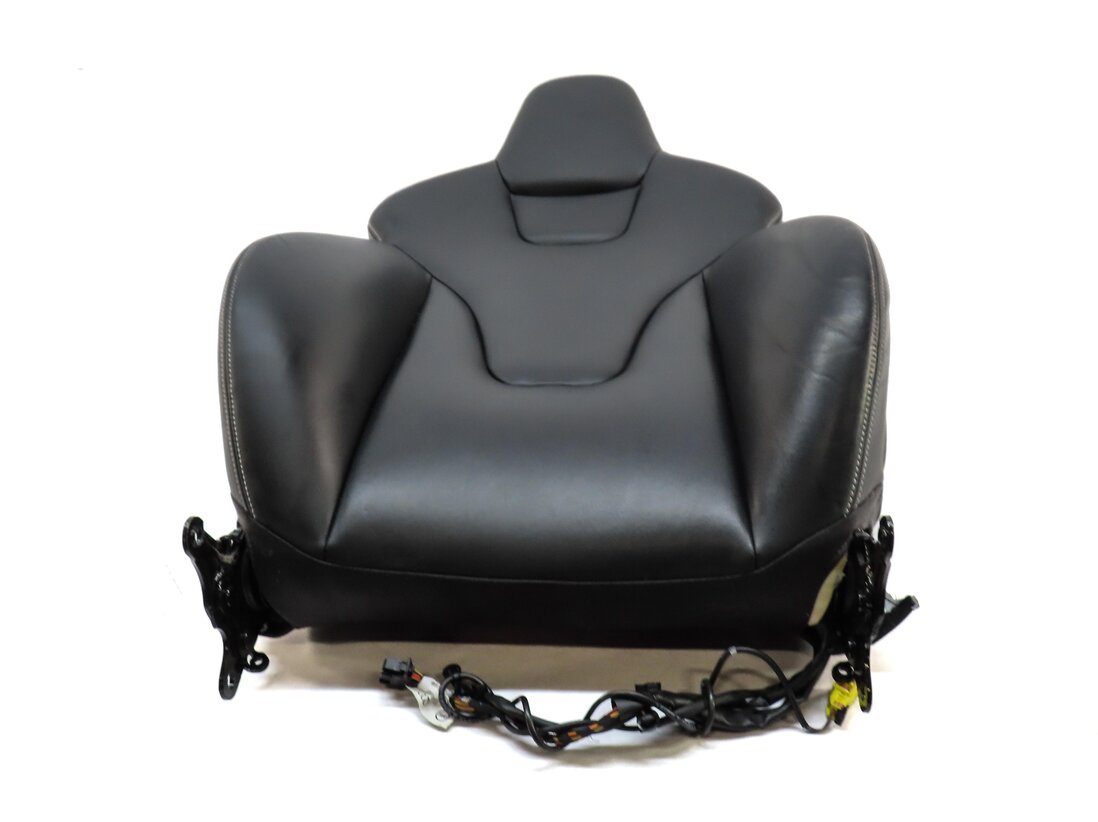 Thumbnail 2: 2015 AUDI S4 (B8 8K) FRONT LEFT DRIVER UPPER SPORT HEATED SEAT CUSHION (BLACK)