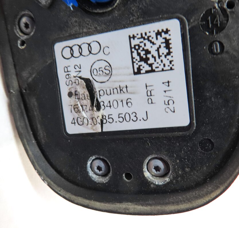 Thumbnail 6: 13-17 AUDI A4 A5 S4 S5 Q3 (B8 8K 8T 8U) RADIO STEREO GPS ANTENNA (GLACIER WHITE)