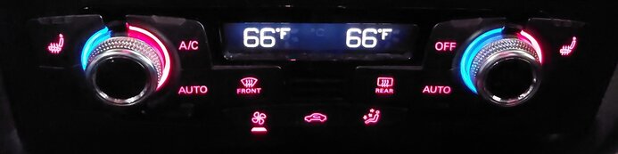 Thumbnail 2: 13-17 AUDI A4 S4 A5 S5 RS5 Q5 SQ5 (B8 8K 8T 8R) HEATER A/C TEMPERATURE CONTROL