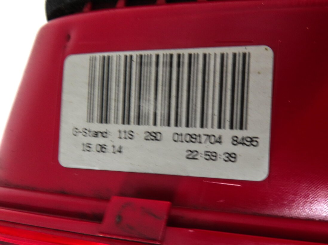 Thumbnail 5: 13-16 AUDI A4 S4 B8 8K REAR RIGHT PASSENGER INNER TRUNK TAILLIGHT LIGHT LAMP LED