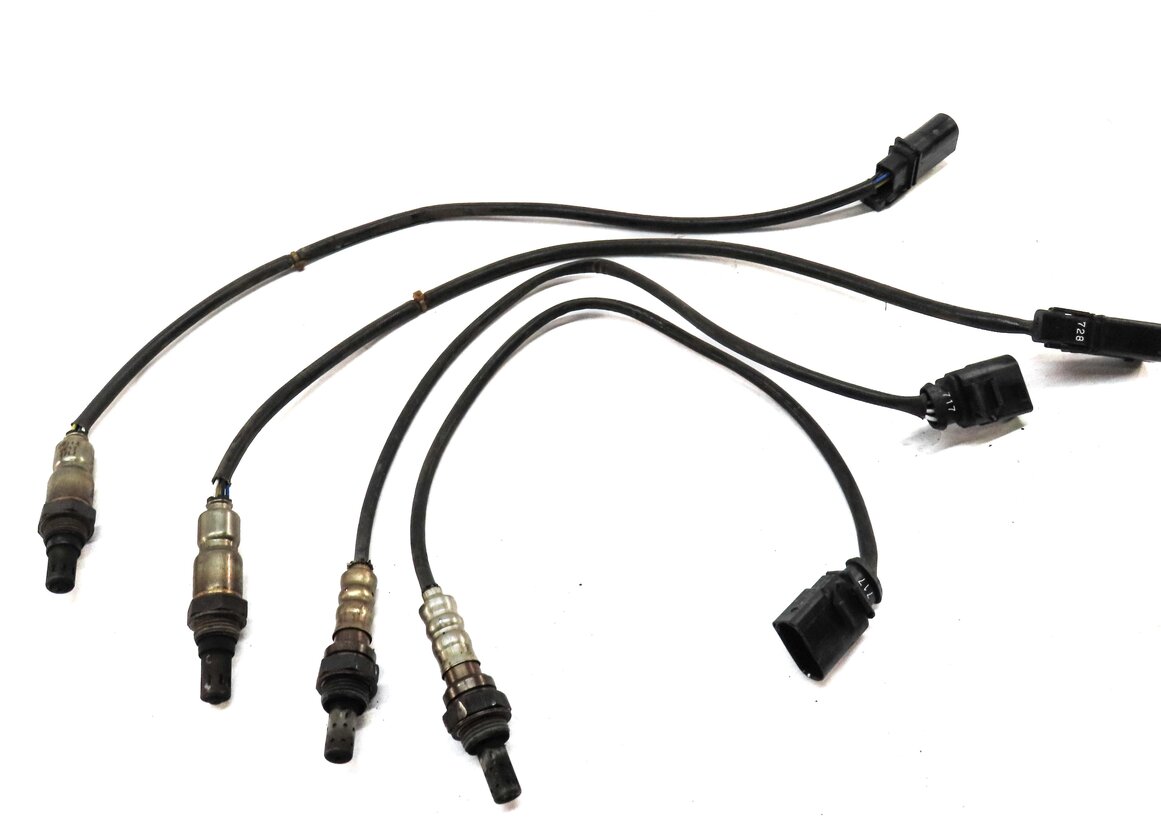2015 AUDI S4 (B8 8K) 3.0L SUPER SUPERCHARGED CTUB ENGINE O2 OXYGEN SENSOR SET 4