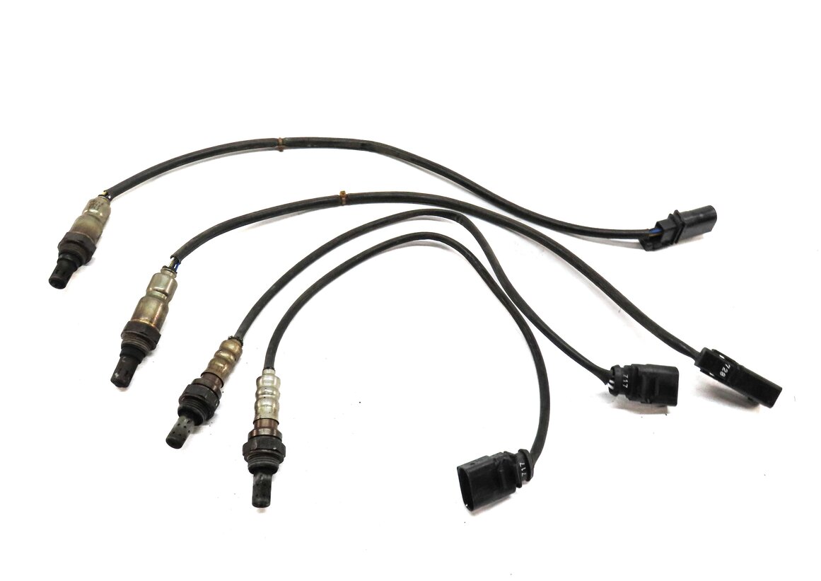 Thumbnail 2: 2015 AUDI S4 (B8 8K) 3.0L SUPER SUPERCHARGED CTUB ENGINE O2 OXYGEN SENSOR SET 4