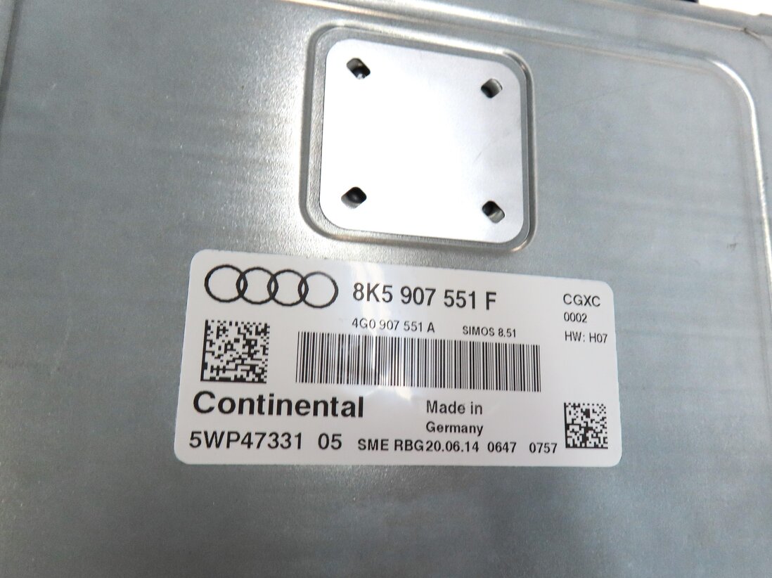 Thumbnail 15: 13-16 AUDI S4 B8 8K 3.0L SUPER CTUB BODY ENGINE MODULE LOCK KEY SET SPEEDOMETER