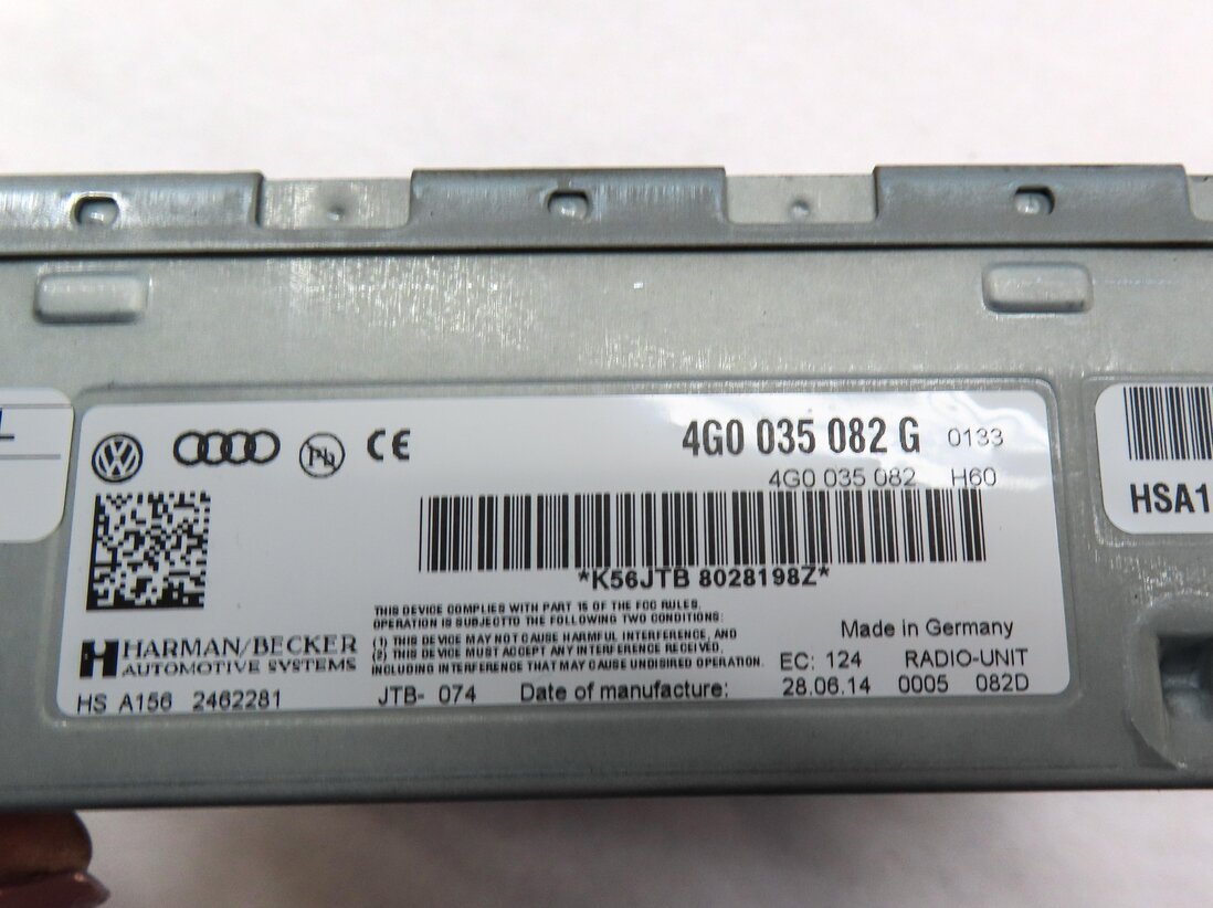 Thumbnail 4: 2009-2017 AUDI A4 A5 Q3 Q5 Q7 S5 S6 (B8 C6 8K 8T 8R 8U 4L) RADIO RECEIVER MODULE