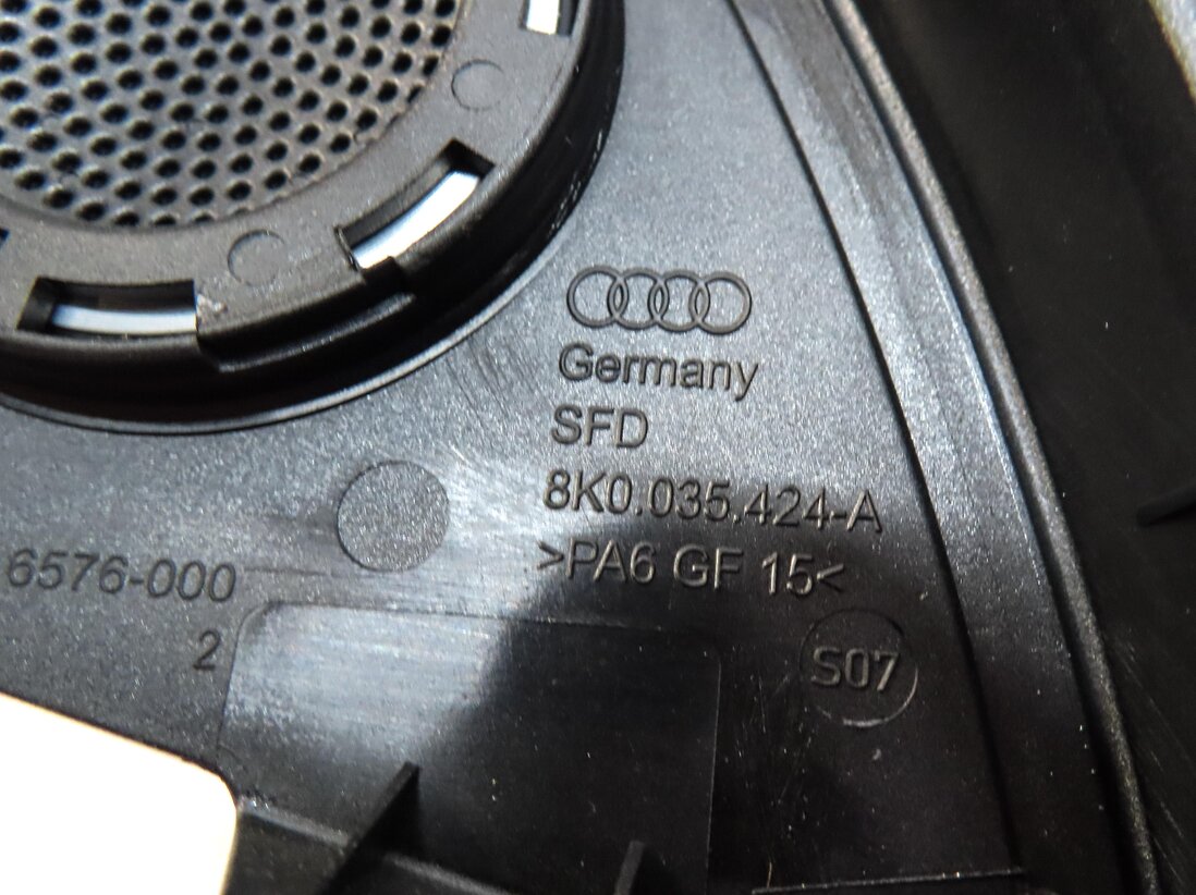 Thumbnail 10: 2015 AUDI S4 B8 8K FRONT REAR LEFT RIGHT BANG & OLUFSEN SPEAKER COVER GRILLE SET