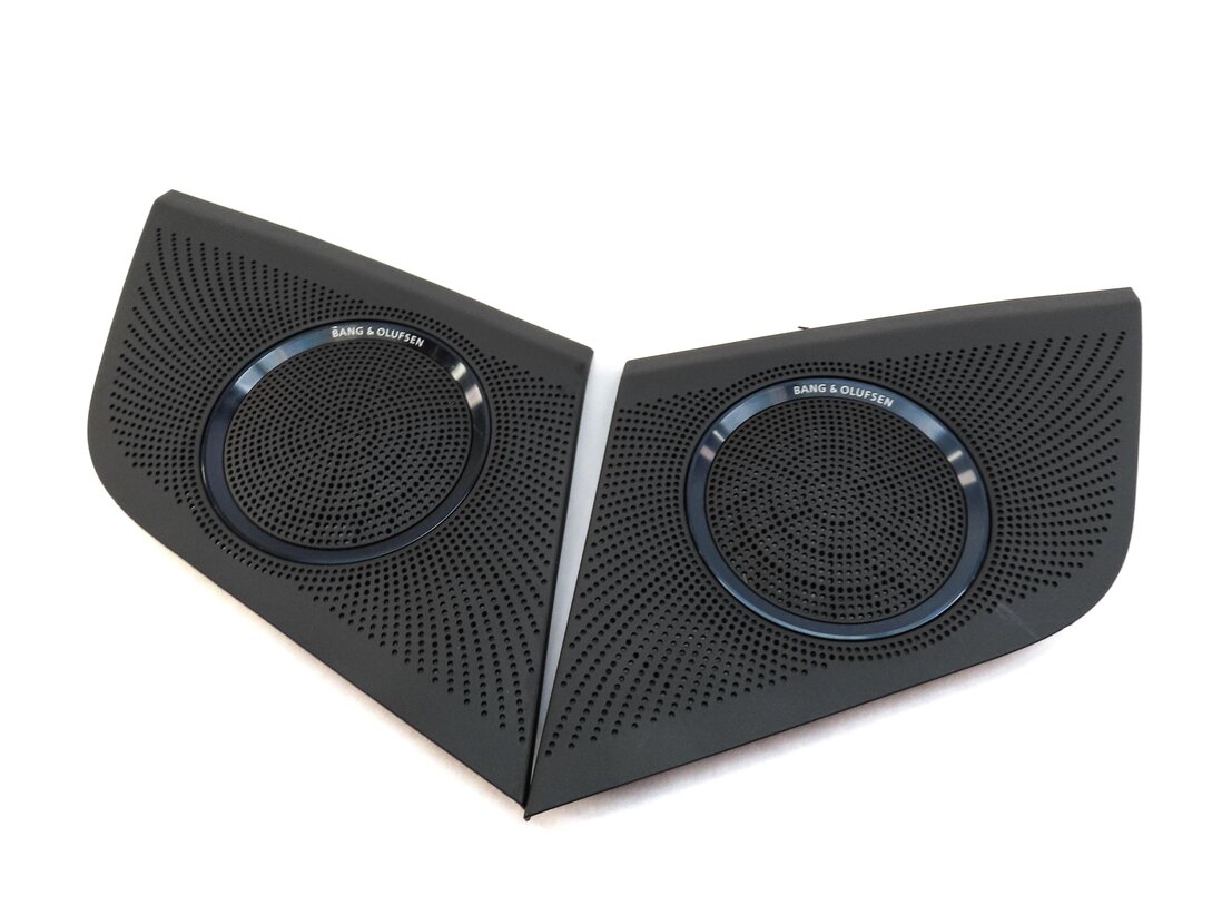 Thumbnail 6: 2015 AUDI S4 B8 8K FRONT REAR LEFT RIGHT BANG & OLUFSEN SPEAKER COVER GRILLE SET
