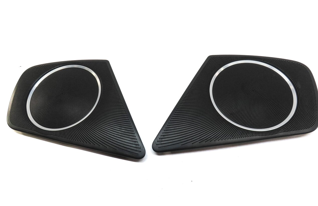 Thumbnail 7: 2015 AUDI S4 B8 8K FRONT REAR LEFT RIGHT BANG & OLUFSEN SPEAKER COVER GRILLE SET