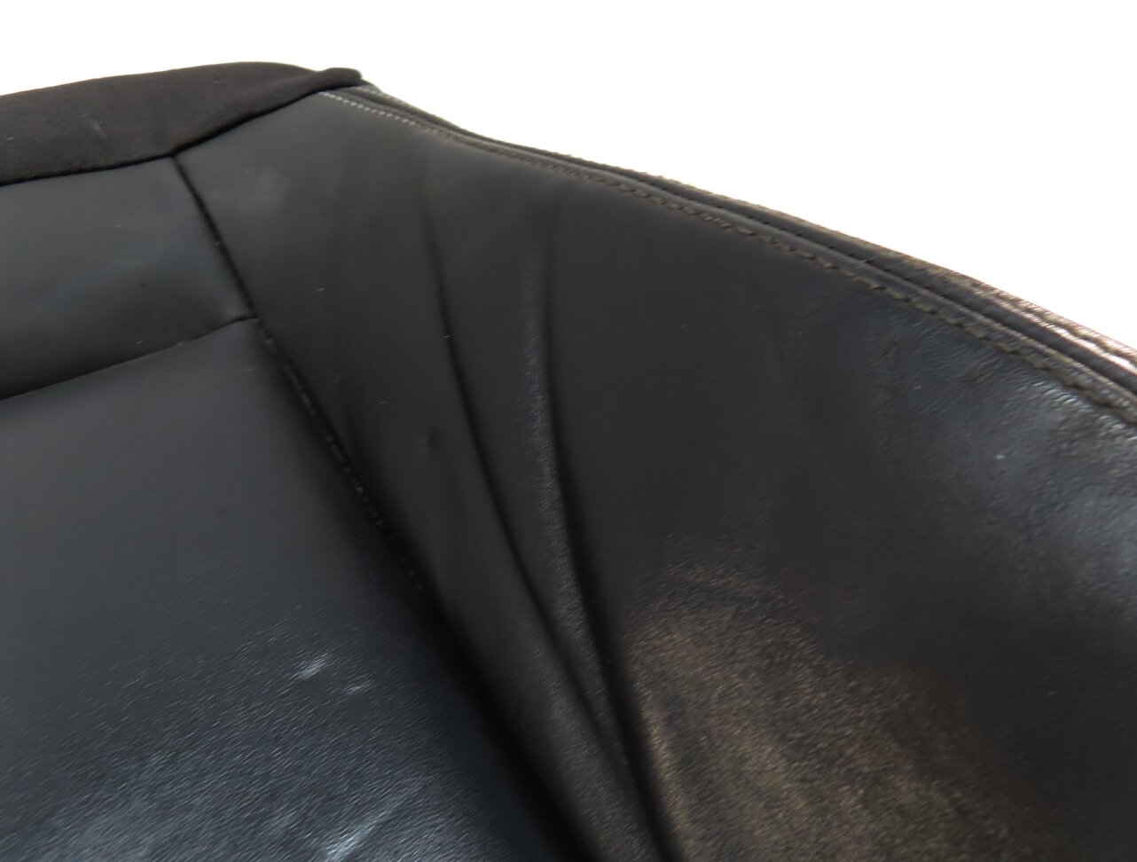 Thumbnail 7: 2015 AUDI S4 (B8 8K) FRONT LEFT DRIVER LOWER HEATED SEAT CUSHION (BLACK LEATHER)