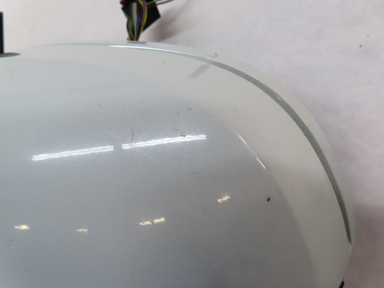 Thumbnail 8: 10-16 AUDI S4 (B8 8K) LEFT DRIVER HEATED AUTODIM BLIND SPOT DOOR MIRROR (WHITE)