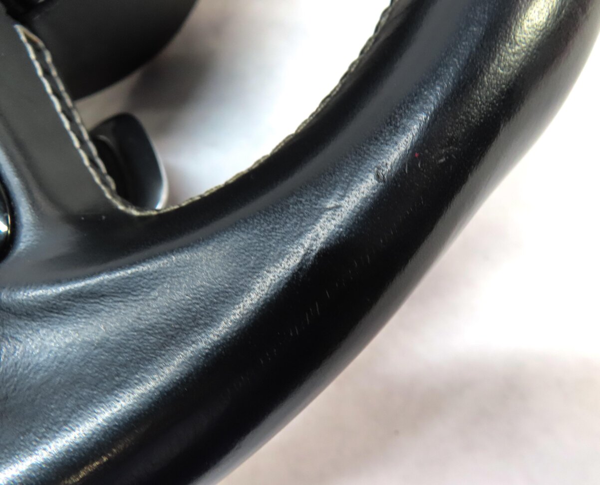 Thumbnail 6: 14-16 AUDI S4 B8 8K 3 SPOKE FLAT BOTTOM STEERING WHEEL w/ SWITCHES PADDLES BLACK