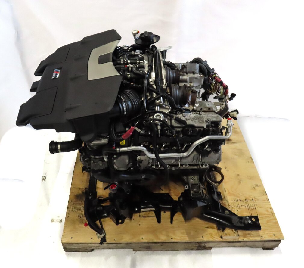 Thumbnail 18: 11-14 BMW X5M X6M ///M (E70 E71) 4.4L S63 TWIN TURBO V8 ENGINE ASSEMBLY (136k)