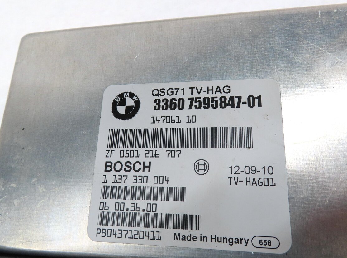 Thumbnail 5: 2010-2014 BMW X5M X6 X6M ///M (E70 E71) REAR LOCKING DIFFERENTIAL CONTROL MODULE