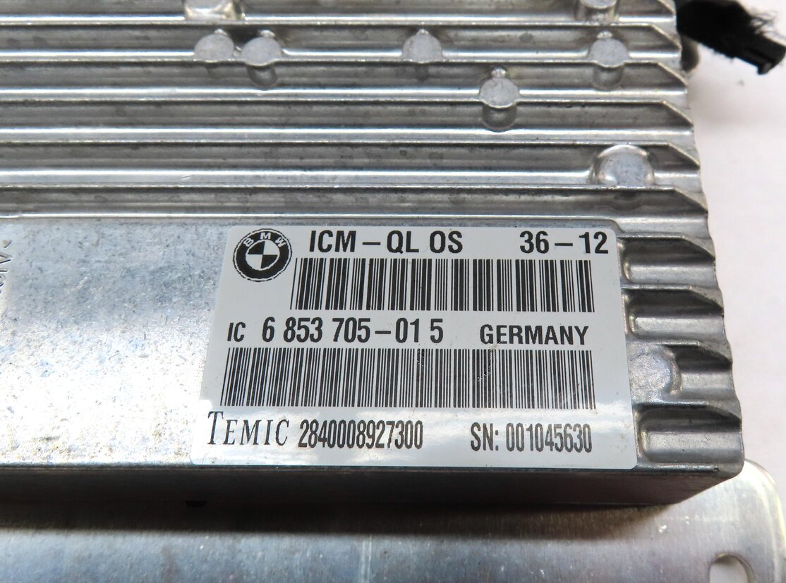 Thumbnail 5: 2008-2014 BMW X6 X6M ///M (E71) ICM INTEGRATED CHASSIS MANAGEMENT CONTROL MODULE