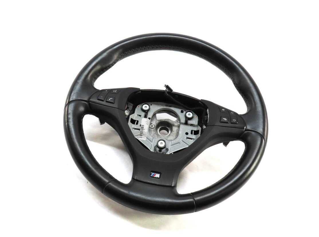2013 BMW X6M ///M (E71) 3 SPOKE M SPORT STEERING WHEEL w/ BUTTONS & PADDLES