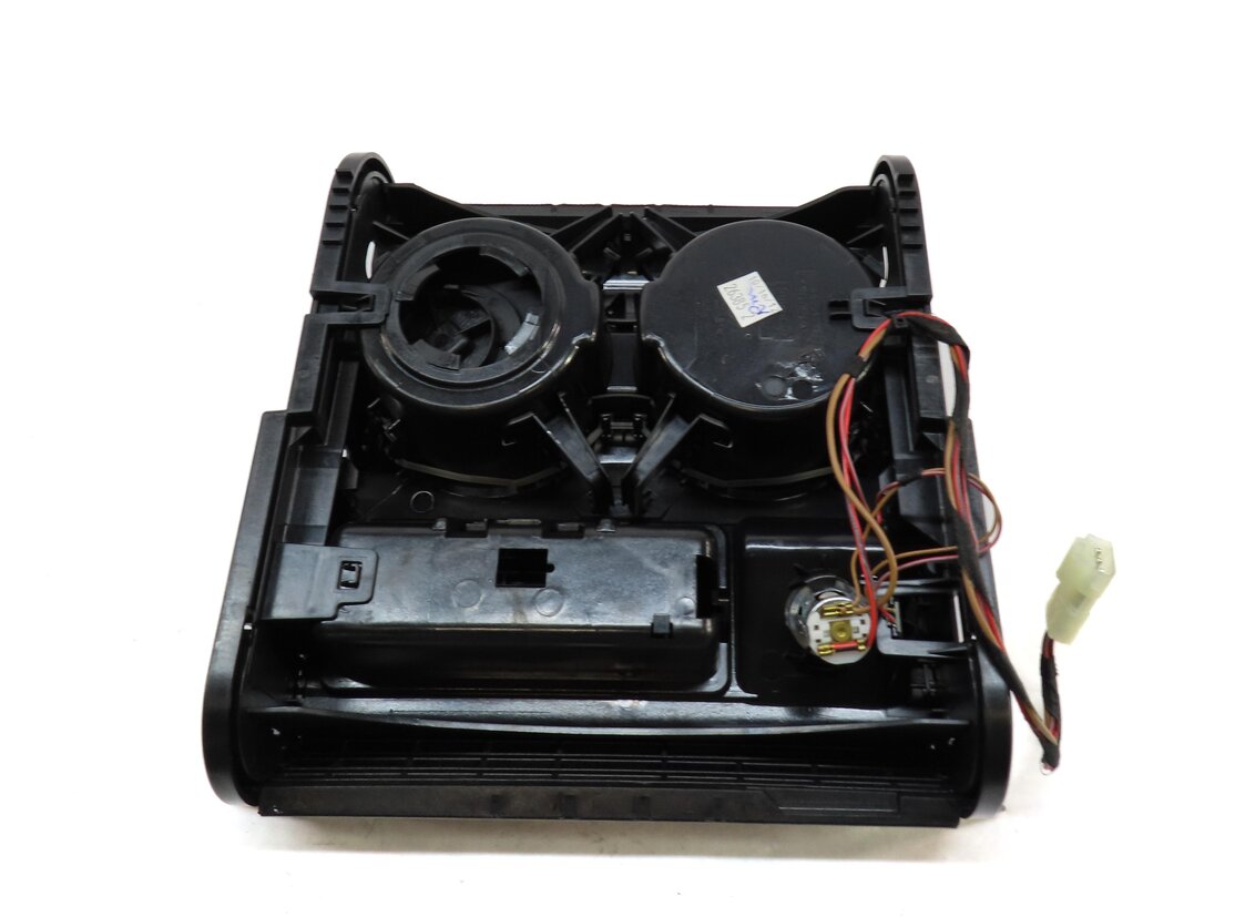 Thumbnail 4: 2013 BMW X6M ///M (E71) FRONT CENTER CONSOLE CUPHOLDER w/ ROLL TOP (BLACK)