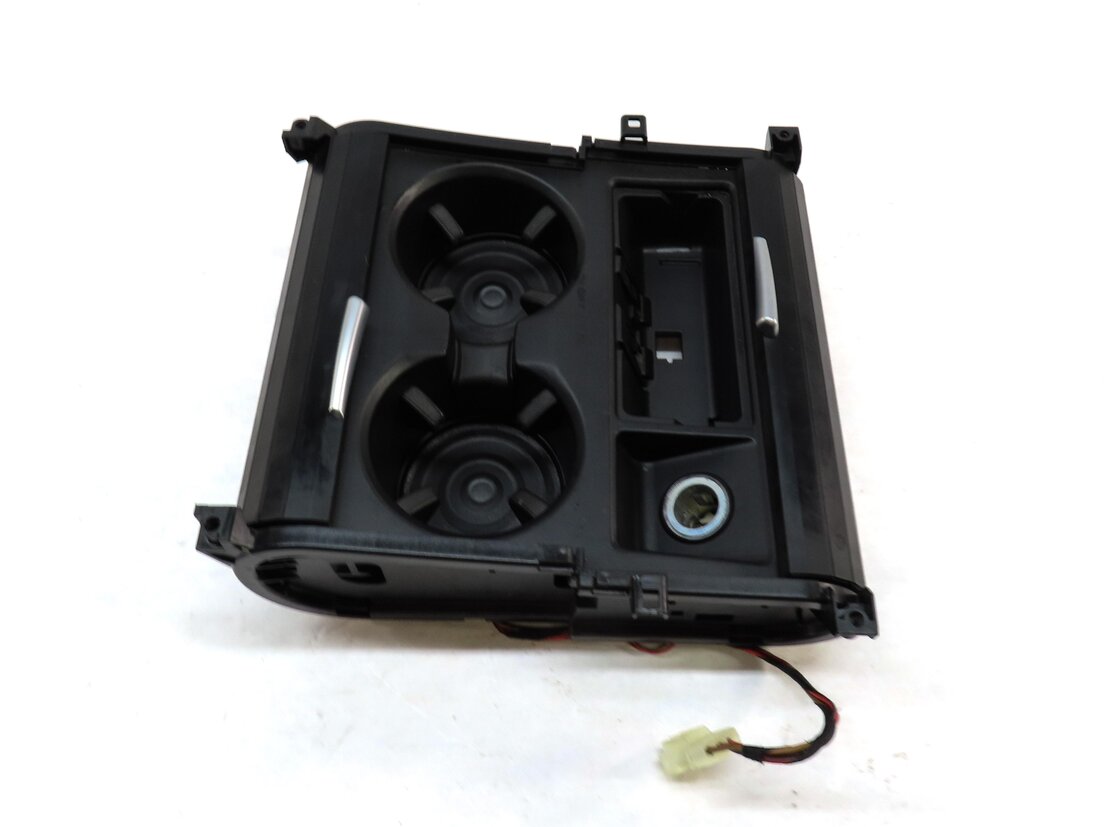 Thumbnail 6: 2013 BMW X6M ///M (E71) FRONT CENTER CONSOLE CUPHOLDER w/ ROLL TOP (BLACK)